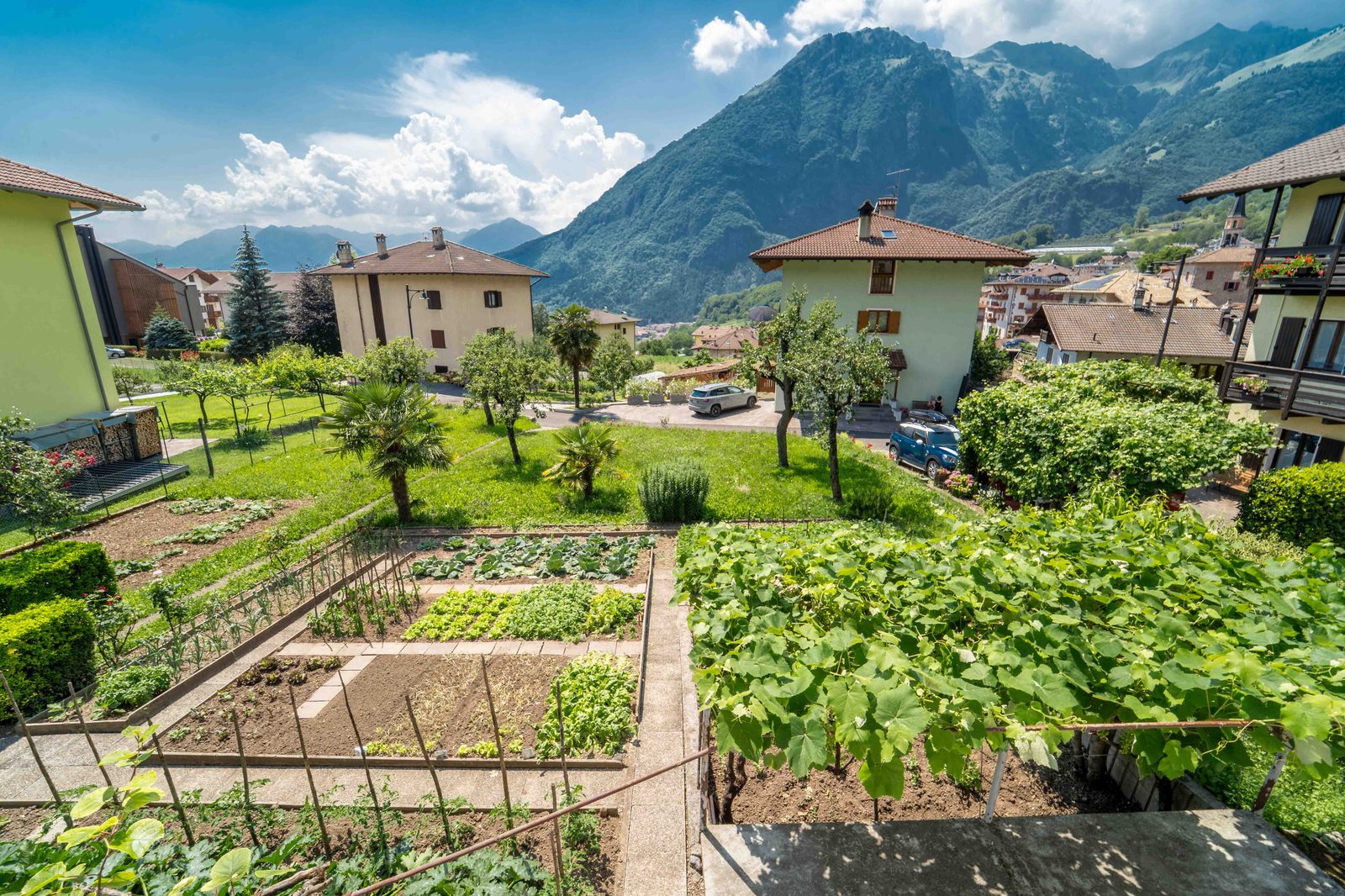 Vista dal balcone